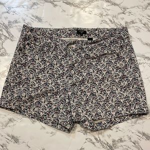 J Crew floral shorts